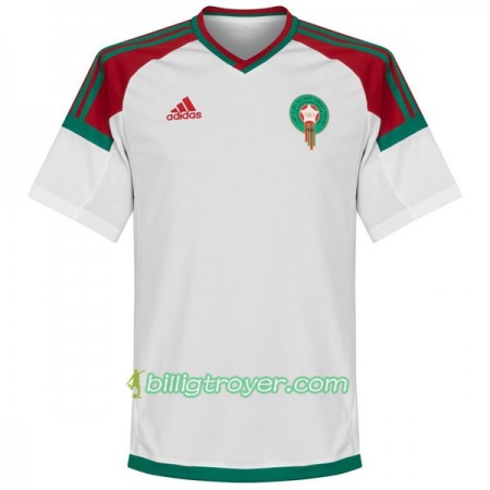 Billige Fotballdrakter Marokko VM 2018 Bortedraktsett Kortermet